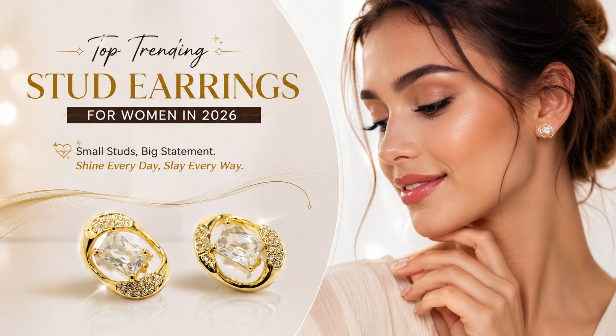 Top Trending Stud Earrings for Women in 2026