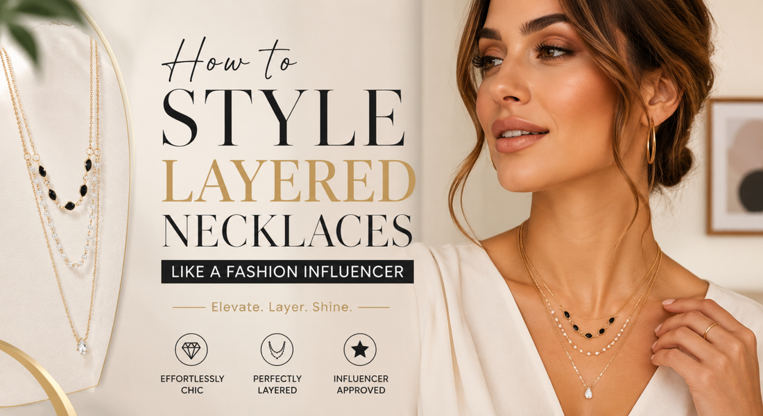 How to Style Layered Necklaces Like a Fashion Influencer
