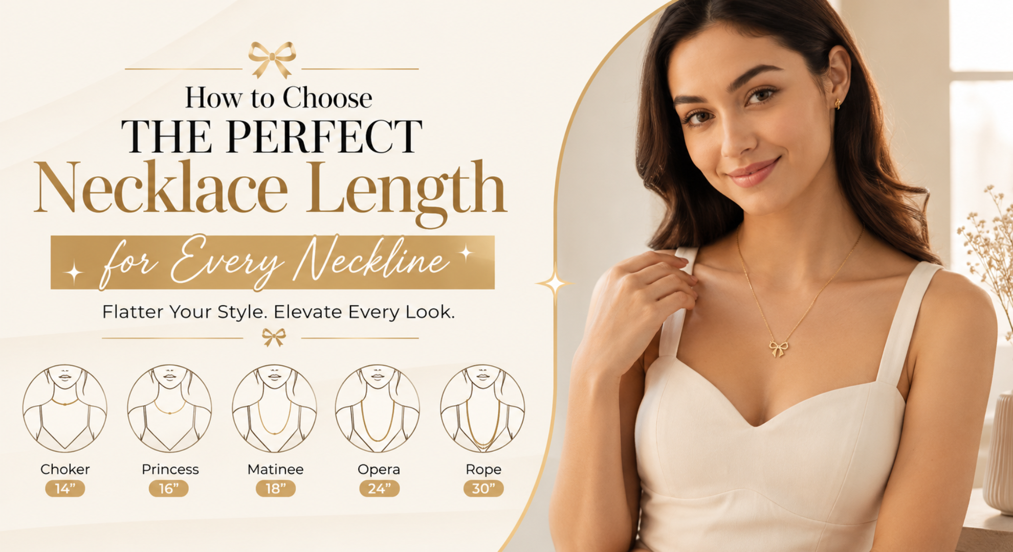 How to Choose the Perfect Necklace Length for Every Neckline