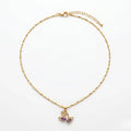 Gold Plated Swan Pendant Necklace for Women | Elegant Crystal Swan Charm Necklace | Adjustable Chain Fashion Jewelry | Gift for Girls, Wife, Birthday & Anniversary